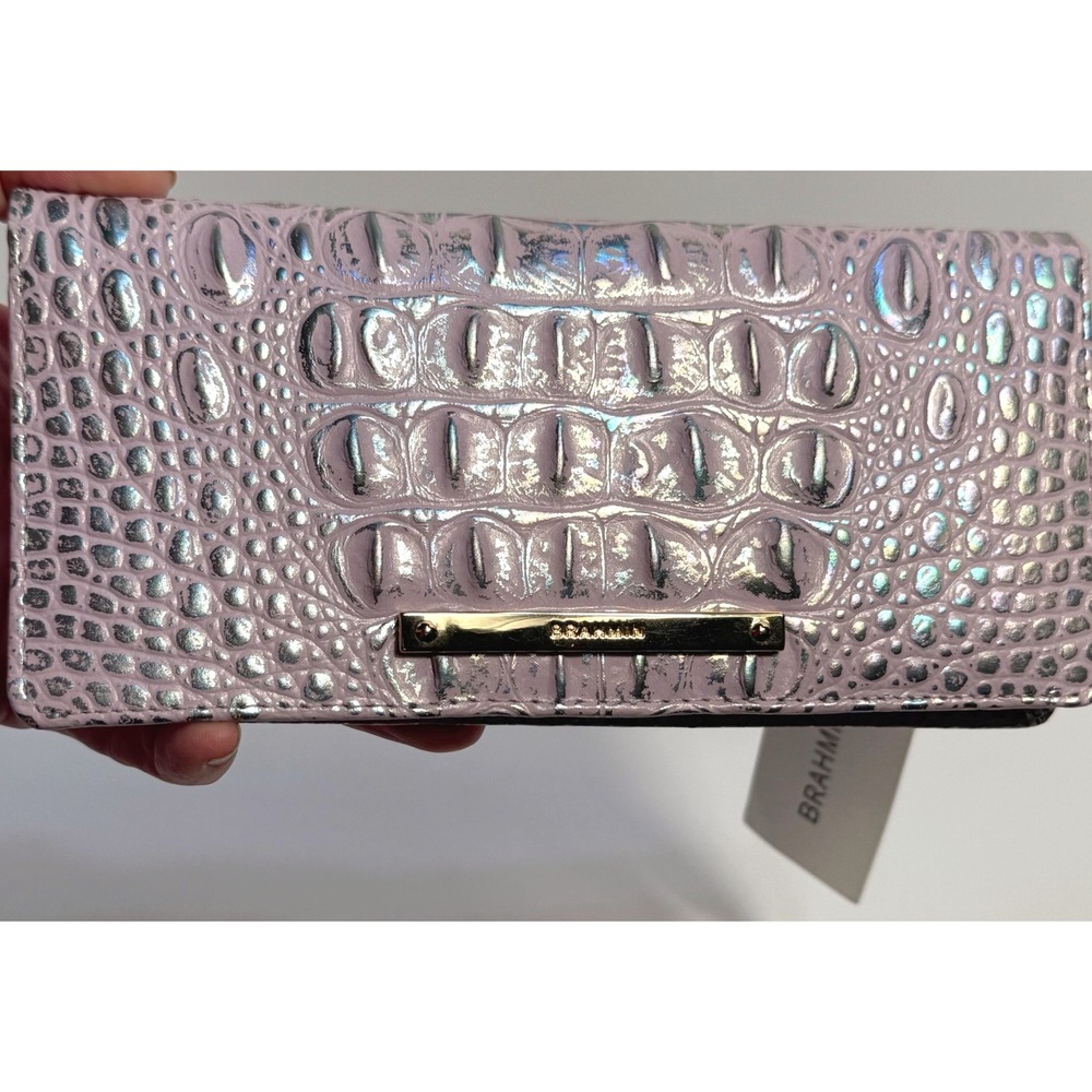 Brahmin Ady wallet violet wonderland Melbourne, genuine leather NWT - Picture 7 of 7